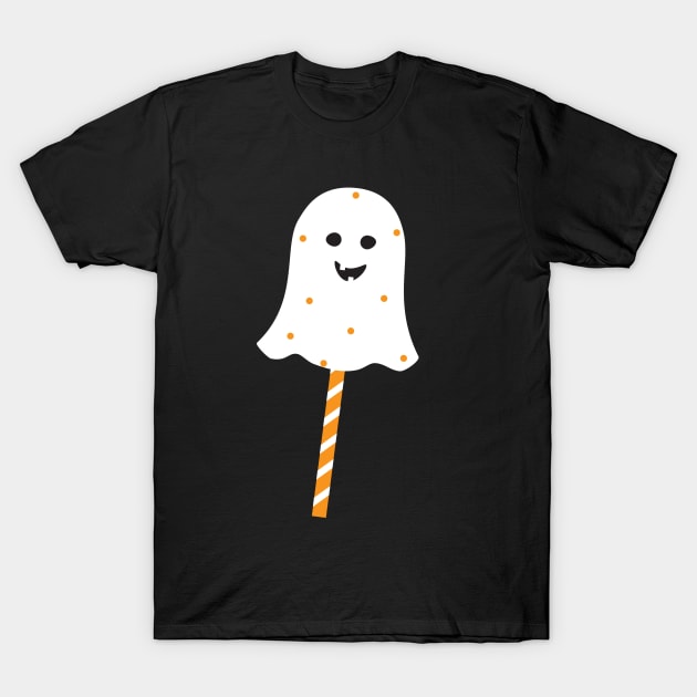 Happy Halloween gifts sweet ghost candy cartoon cute T-Shirt by sofiartmedia